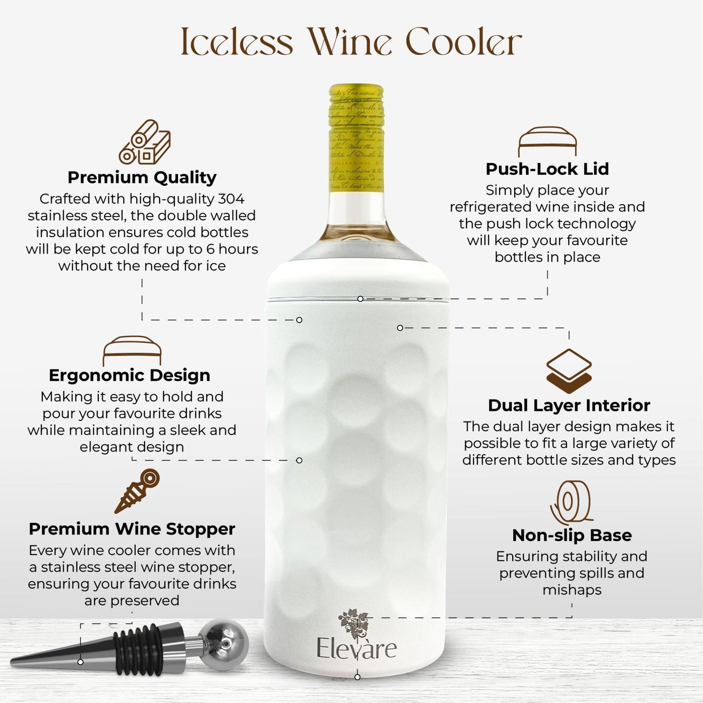 #wine_cooler##Elevàre##wine_bucket#